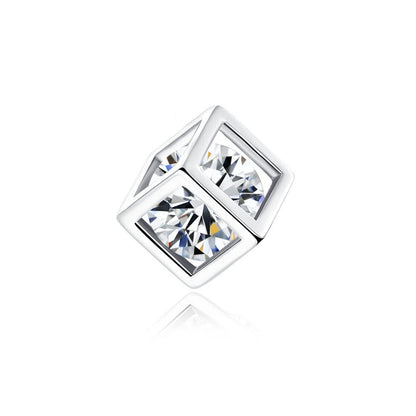 Square diamond pendant