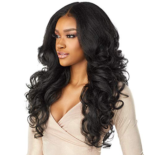 Sensationnel HD Lace Front Wig Cloud 9 What Lace Swiss Lace 13X6 Latisha (1B) Synthetic